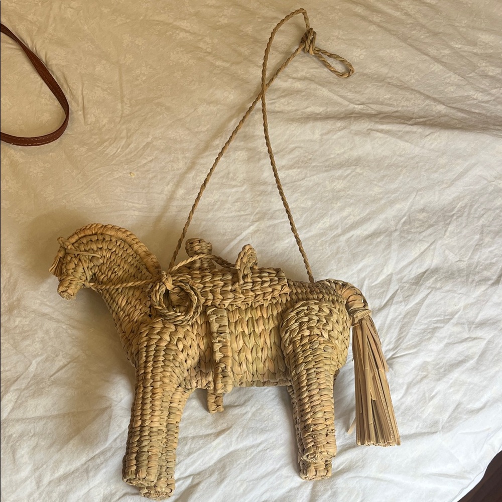 Handcrafted Woven Horse Purse from Oaxaca